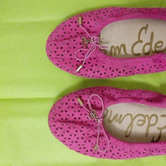 Sam Edelman Pink slip on for gitls - Picture 2 of 6